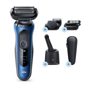 Braun Electric Razor for Men with SmartCare Center